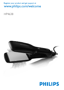 Hướng dẫn sử dụng Philips HP4638 Máy duỗi tóc