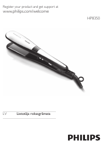 Rokasgrāmata Philips HP8350 Matu taisnotājs