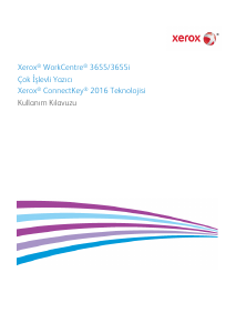 Kullanım kılavuzu Xerox WorkCentre 3655i Çok işlevli yazıcı