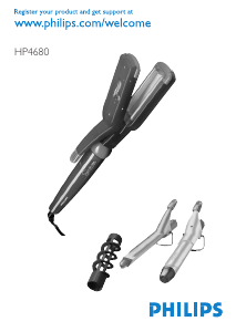사용 설명서 필립스 HP4680 헤어 스타일러