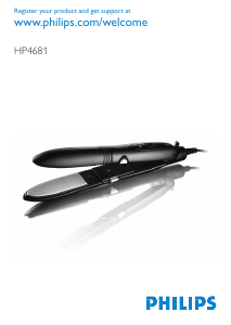 Hướng dẫn sử dụng Philips HP4681 Máy tạo kiểu tóc