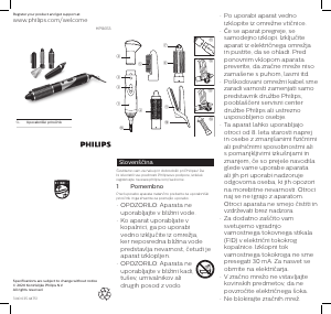 Priročnik Philips HP8653 Oblikovalec za lase