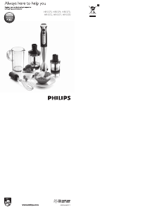 Manual Philips HR1371 Blender de mână
