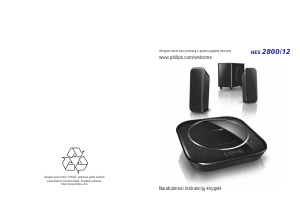 Vadovas Philips HES2800 Namų kino sistema