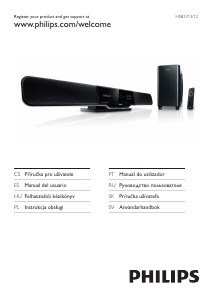 Manuál Philips HSB2313 Domácí kino