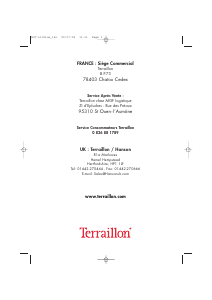 Manual de uso Terraillon TX 400 Auto-on Báscula