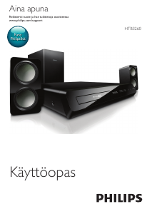 Käyttöohje Philips HTB3260 Kotiteatterijärjestelmä