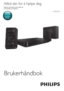 Bruksanvisning Philips HTB3270 Hjemmeteatersystem