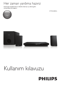 Kullanım kılavuzu Philips HTB3280G Ev sinema sistemi