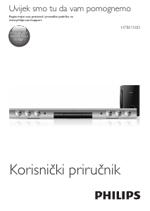 Priručnik Philips HTB5150D Kućno kino