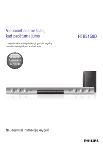 Vadovas Philips HTB5150D Namų kino sistema