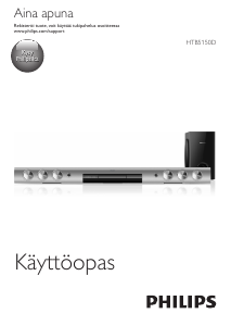 Käyttöohje Philips HTB5150D Kotiteatterijärjestelmä