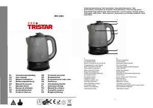 Manuale Tristar WK-3355 Bollitore