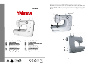 Bruksanvisning Tristar SM-6000 Symaskin