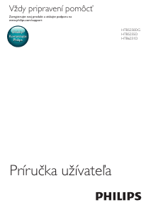 Návod Philips HTB6251D Domáce kino