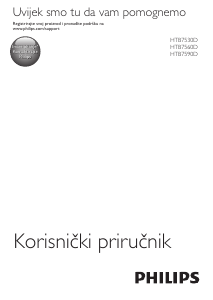 Priručnik Philips HTB7590D Kućno kino