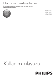 Kullanım kılavuzu Philips HTB7590D Ev sinema sistemi