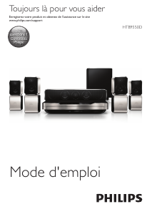 Mode d’emploi Philips HTB9550D Système home cinéma