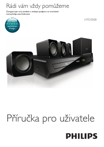 Manuál Philips HTD3500 Domácí kino