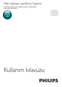 Kullanım kılavuzu Philips HTD3510 Ev sinema sistemi