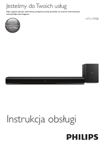 Instrukcja Philips HTL1193B Zestaw kina domowego