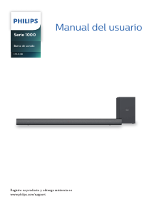 Manual de uso Philips HTL1510B Sistema de home cinema