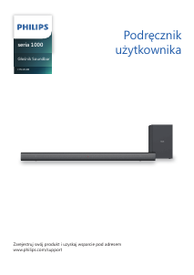 Instrukcja Philips HTL1510B Zestaw kina domowego