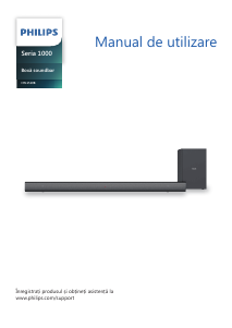 Manual Philips HTL1510B Sistemul home cinema
