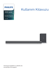 Kullanım kılavuzu Philips HTL1510B Ev sinema sistemi