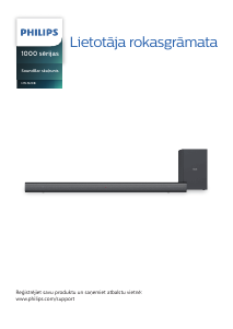 Rokasgrāmata Philips HTL1520B Mājas kinozāles sistēma