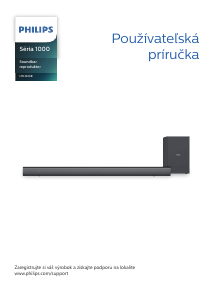 Návod Philips HTL1520B Domáce kino
