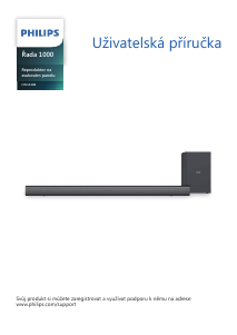 Manuál Philips HTL1520B Domácí kino