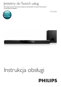 Instrukcja Philips HTL2160S Zestaw kina domowego
