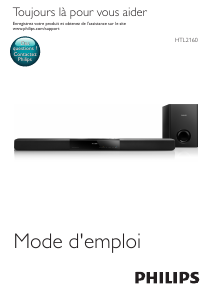 Mode d’emploi Philips HTL2160W Système home cinéma