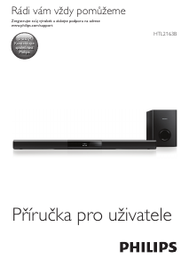 Manuál Philips HTL2163B Domácí kino