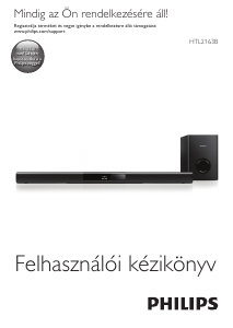 Használati útmutató Philips HTL2163B Házimozi-rendszer