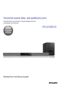 Vadovas Philips HTL3142S Namų kino sistema