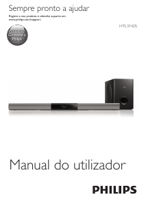 Manual Philips HTL3142S Sistemas de cinema em casa