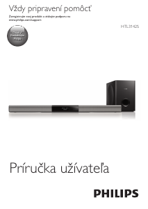 Návod Philips HTL3142S Domáce kino