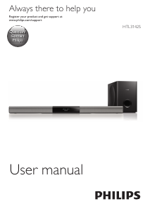 Manual Philips HTL3142S Home Theater System