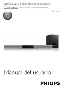 Manual de uso Philips HTL3142S Sistema de home cinema