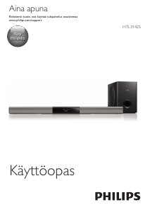 Käyttöohje Philips HTL3142S Kotiteatterijärjestelmä