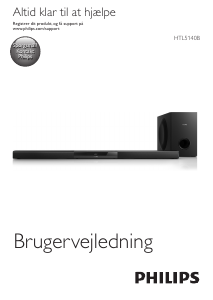 Brugsanvisning Philips HTL5140B Hjemmebiosystem