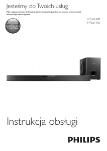 Instrukcja Philips HTL6140B Zestaw kina domowego