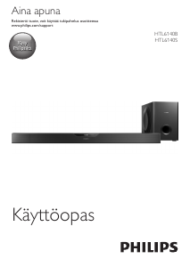 Käyttöohje Philips HTL6140B Kotiteatterijärjestelmä