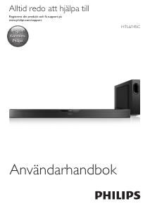 Bruksanvisning Philips HTL6145C Hembiopaket
