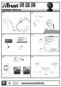 Руководство Trust 16429 SpotLight Веб-камера