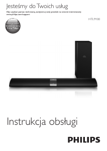 Instrukcja Philips HTL9100 Zestaw kina domowego