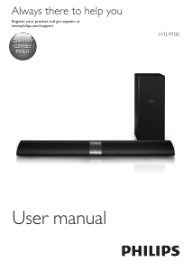 Manual Philips HTL9100 Home Theater System