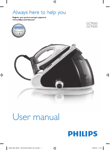 Rokasgrāmata Philips GC9245 PerfectCare Expert Gludeklis
